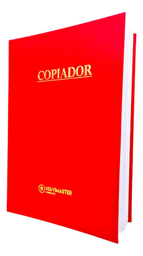 Libro Copiador Contable Tapa Dura 100 Paginas