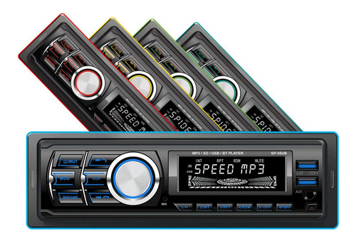 Radio Reproductor Mp3/usb/aux/sd/bluetooth 50 Watts X4 