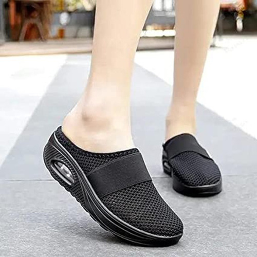 Zapatos Para Caminar Sin Cordones Para Mujer Con Cojín De Ai