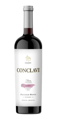 Vinho Fino Tinto Seco Conclave Selecccion Malbec -750ml