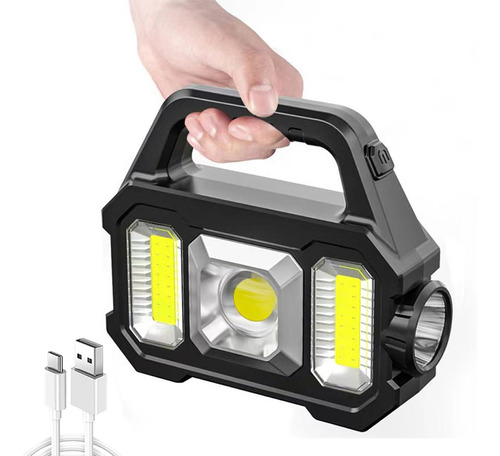 Linterna Camping Led Solar Super Brillante 500 Lúmenes