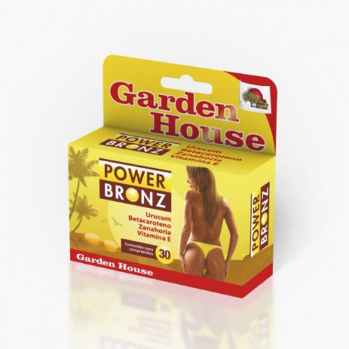 Garden House Power Bronz X30 Comprimidos