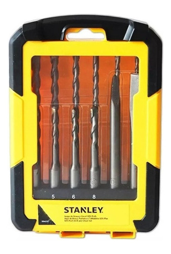 Set Juego Mecha 12 Piezas Stanley Plus + Estuche Sta4279 Mm