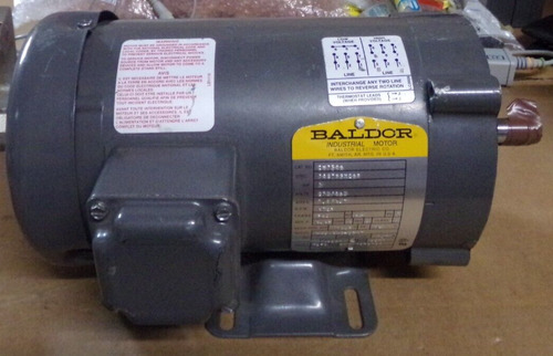 Baldor Cm3546 1 Hp Electric Motor 230/460 V 3.4/1.7 A 60 Tty