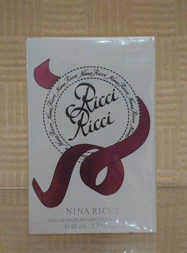 Perfume Para Dama Ricci Ricci De Nina Ricci 80 Ml Original