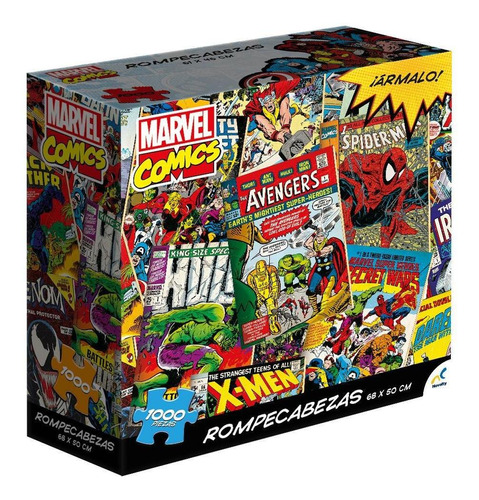 Rompecabezas Adulto Marvel Comics 1000 Piezas