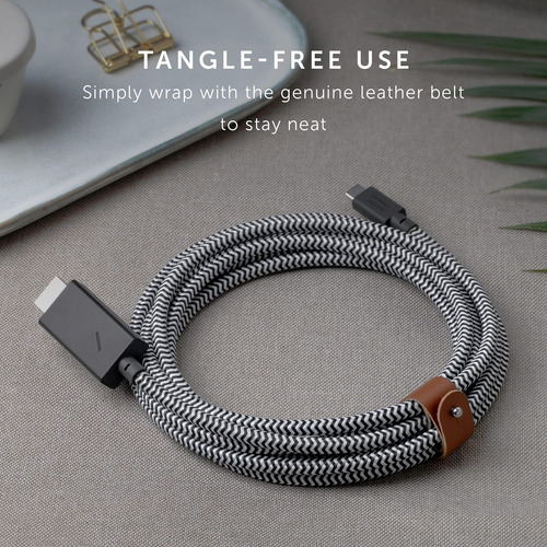 Native Union Belt Cable Hdmi 2.0 Usb-c A Hdmi - Cable Reforz