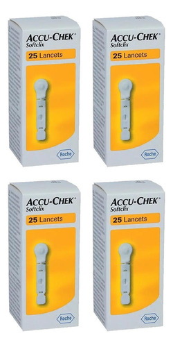 Lancetas Accu-chek® Softclix 100 Unidades