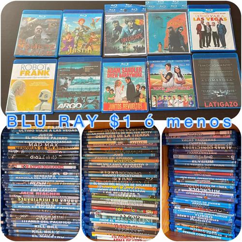 Blu - Ray Discs Películas