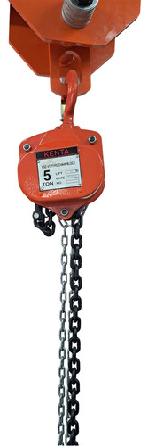 POLIPASTO TIPO HSZ-VT. MOD. 5TX20M 5 TONELADAS X 20 METROS KENTA.