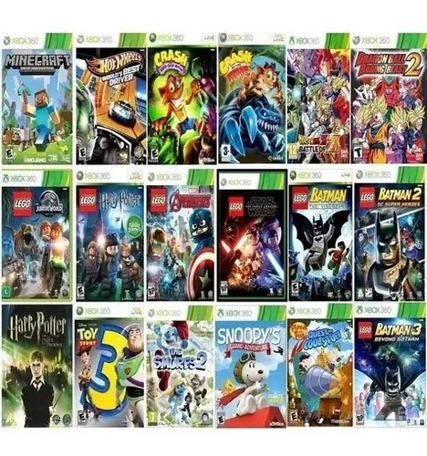 Pacote De 10 Jogos De Xbox 360 Patch Lt 3.0 A Sua Escolha - Desconto no  Preço