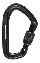 Comprar Mosqueton Hotforge Black Diamond Montaña Escalada Rapel Color Negro