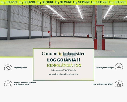Imagem 1 de 16 de Galpão Para Alugar Em Hidrolândia/go - Ga1233