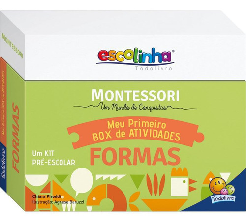 Livro Escolinha Montessori - Meu Primeiro Box De Atividades