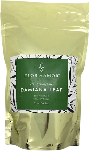 Te Verde Suplem Hoja De Damiana - Unidad a $297860