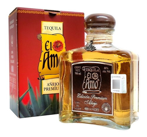 Tequila El Amo Añejo Edición Especial Premium 750ml