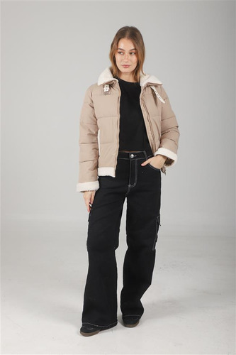 Campera Premium Tifany Puffer Con Detalles Gu78302 Arizona