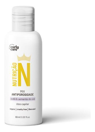 Mix De Óleos Antiporosidade 60ml Linha N Curly Care