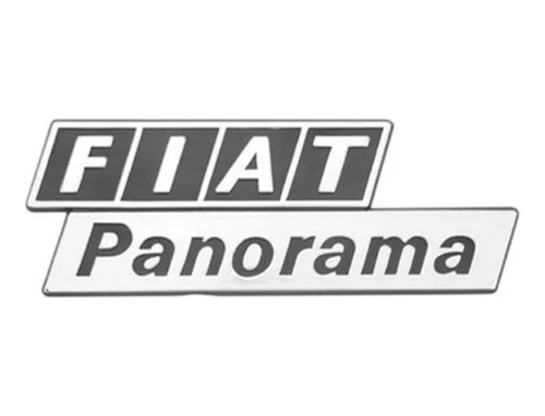 Emblema Tampa Traseira Fiat Panorama