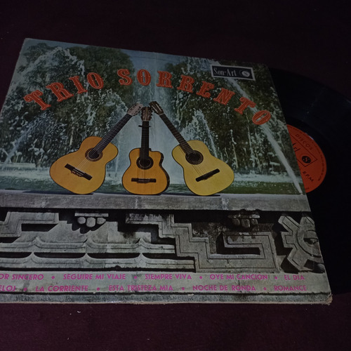 Trio Sorrento Lp Vinil Amor Sincero San-art