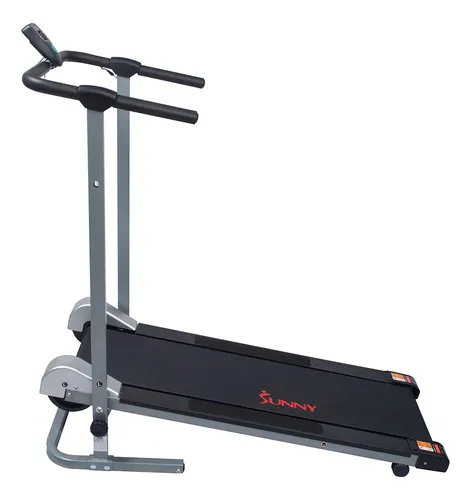 Sunny Health & Fitness Sf-tm - Caminadora Manual, Color Gri.