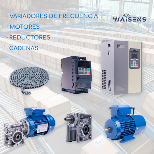 Variador De Frecuencia Waisens Pi500 5r5g1 Entrada Monofásica 220v Salida 7,5hp 25a