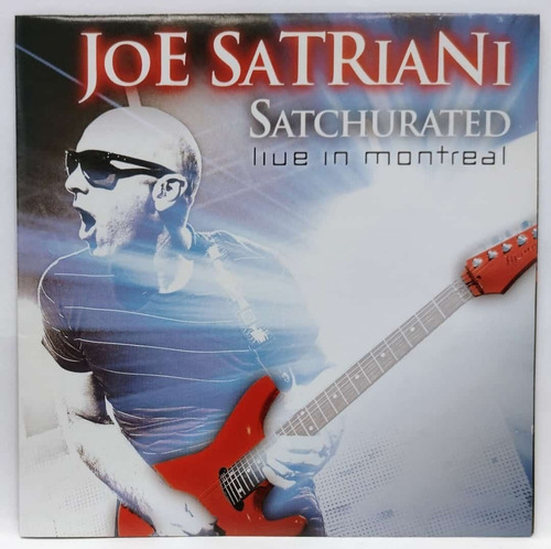 Cd Duplo Joe Satriani Satchurated Live In Montreal
