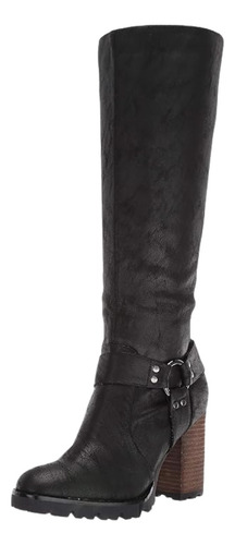 Botas Altas Harley Carlos Santana Color Negro