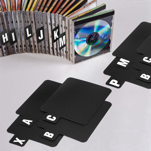 Divisores De Discos De Vinilo Crystally-52 Unidades Para Dvd