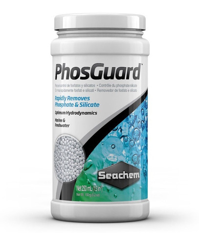 Eliminador De Fosfatos, Phosguard De Seachem 250 Ml
