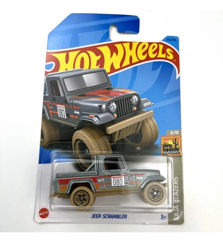 Hot Wheels; Jeep Scrambler