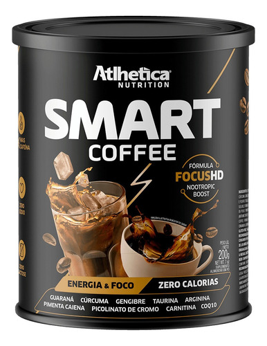 Smart Coffee Lata 200g Smart Coffee (lata Com 200g) Sabor Original