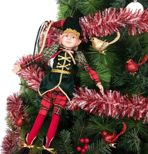 2 Piezas De Elfo Posable De Navidad De 25 Pulgadas, Elf...