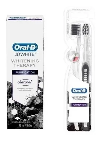 Cepillos De Dientes Oral-B Whitening Therapy Purification Cerdas