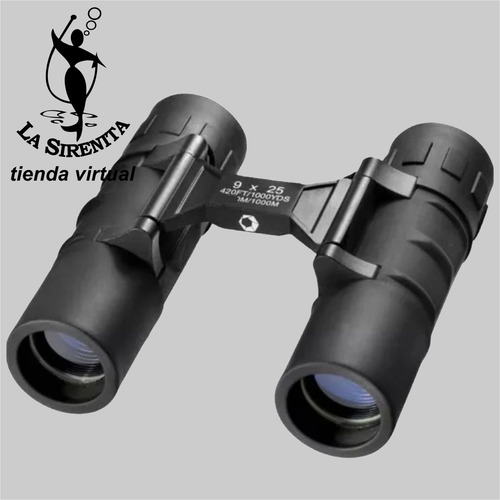 Imagen 2 de 7 de Binocular Barska Profesional 9x25mm Con Estuche Y Correa