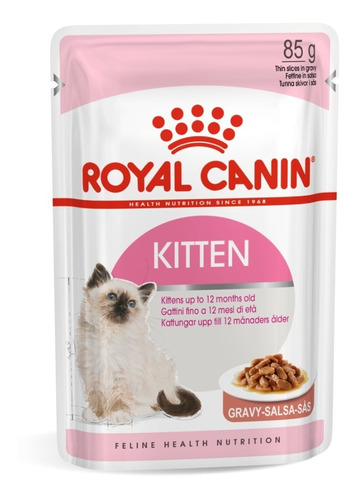 Pouch Royal Canin Gato Kitten Sobre 85g Xu