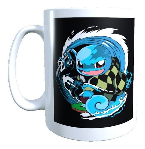 Taza Diseño Pokemon Agua Squirtle Tortuga Poster