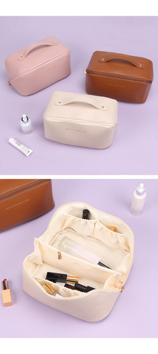 Estuche de maquillaje genérico de color blanco para bolsas de maquillaje