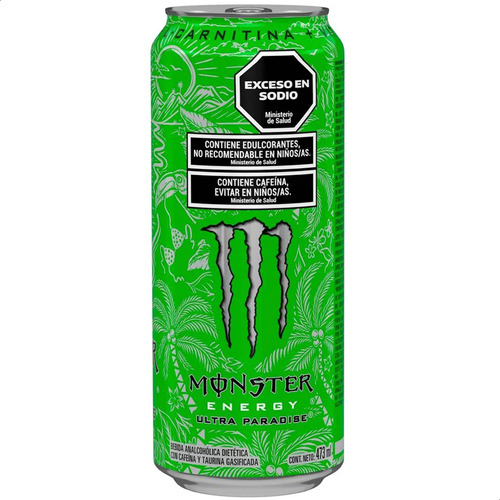 Bebida Energizante Monster Energy Ultra Paradise 473ml 