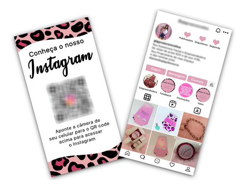 Cartão Visita Feed Instagram Diversos Modelos Personalizados