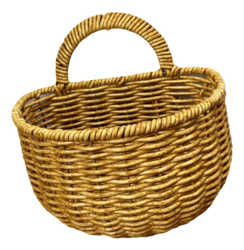 Canasta De Colgantes Imitación De Rattan Canasta De