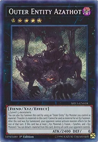 Yu-gi-oh! - Entidad Exterior Azathot - Shva-en018 - Rara Sec