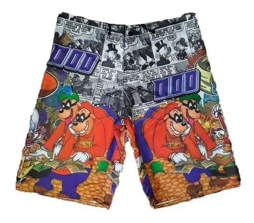 Imagem 8 de 8 de Kit 4 Bermudas De Marca Masculina Shorts Tactel Surf Praia