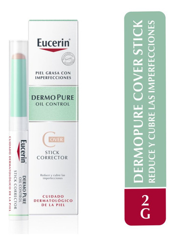 Stick Corrector | Reduce Y Cubre Granos | Eucerin Dermopure Momento de aplicación Día Tipo de piel Con Imperfecciones