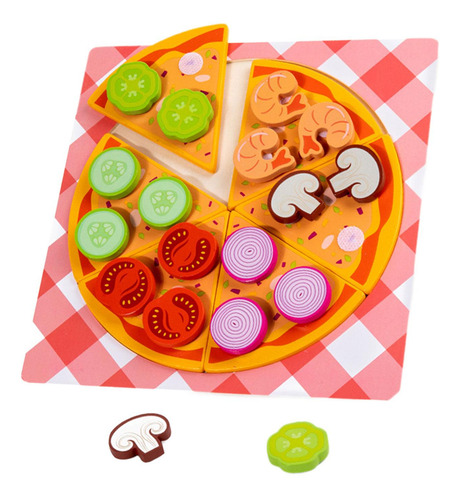 Juego De Comida De Juguete Para Niños, Juego De Pizza