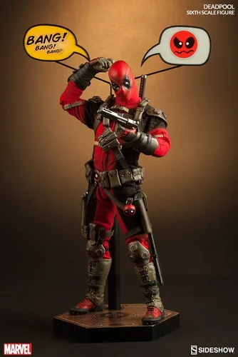 Sideshow Marvel Deadpool Sixth Scale Figure Pronta Entrega Sideshow Marvel Deadpool Sixth Scale Figure Pronta Entrega