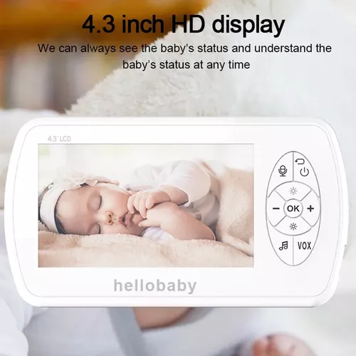 HelloBaby- Babá Eletrônica Vídeo Sem Fio com Câmera Digital