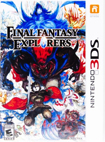 Final Fantasy Explorers Nintendo 3ds Edición Especial. 