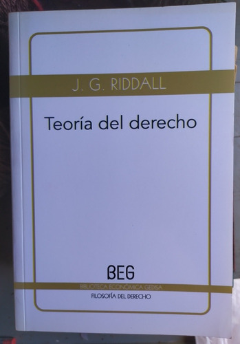 Teoría Del Derecho - J. G. Riddall