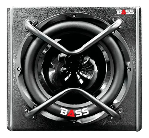 comprar Bass Bajo Subwoofer Amplificado Potente 1800w + Kit Cables
